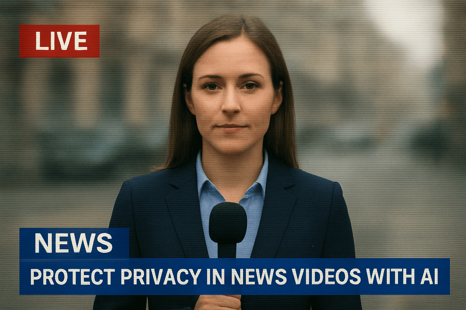 Journalism use case for AI-Powered Auto Face Detection Blur