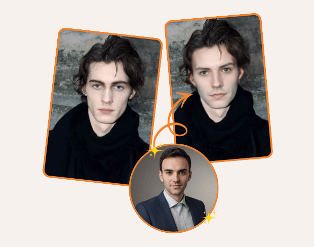 AI face swap image preview